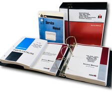 International 766 966 1066 1466 Trattore Ricambi Manuale Riparazione Libri Officina