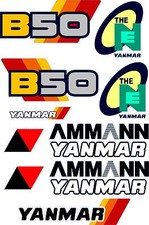Set Di Adesivi YANMAR B50