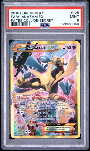 Pokemon alakazam 125 124 - pokemon, ex