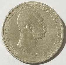 HN Austria Francesco Giuseppe I 1909 5 corone Ag gr.24 BB+/SPL KM#2814  r392