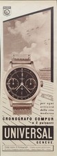 UNIVERSAL GENEVE CRONOGRAFO