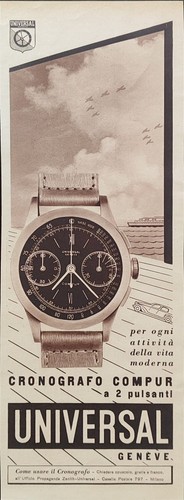 Universal geneve cronografo - universal,