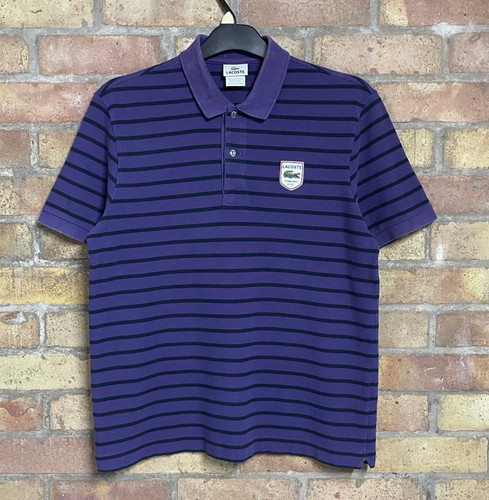 Polo lacoste grande viola - polo, nera