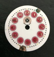 37,6 MM Orologio Da Tasca Vintage Con Quadrante Roskopf.