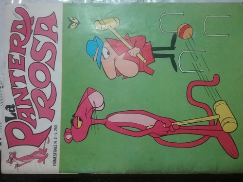 Fumetto pantera rosa - rosa, ed