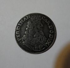 LIRA o 5 SOLDI - MANTOVA - FERDINANDO C. GONZAGA - Fides - MIR 740 - Anno 1689