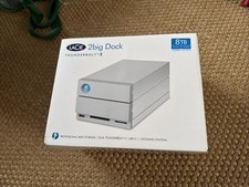 LaCie 2Big Dock 8 TB (4+4) Thunderbolt 3 STGB8000400 in scatola
