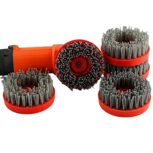 Spazzola abrasiva circolare - , 4