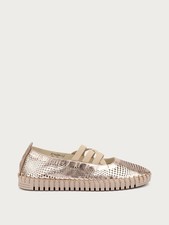 Frau Donna Ballerina in pelle