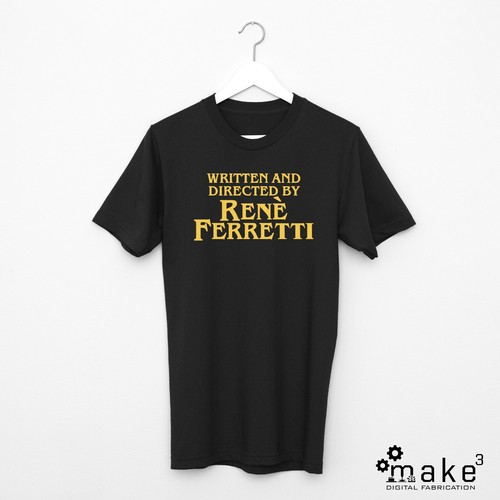 Shirt written renè - written,