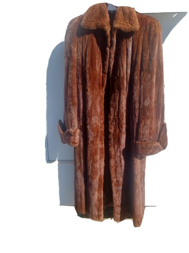 Cappotto ermine russo tinto