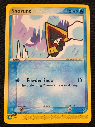 Pokemon snorunt comune - pokemon, 44/97