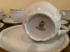 servizio da the in porcellana