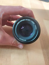 Minolta MD 50 mm f/1.7 Japan – Obiettivo a focale fissa luminoso vintage tappo