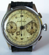 Nicolet watch chronograph - nicolet,