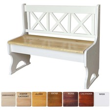 Panca in legno massello di