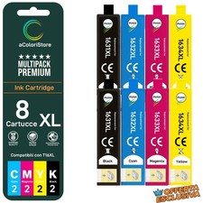 8 Cartucce compatibili per WF-2510 2010W 2520NF 2530 2510 2540
