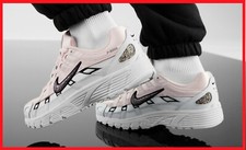 Scarpe Da Ginnastica Donna Nike P-6000 SE Sneakers Nero Bianco Rosa Ragazza 41