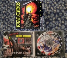 TOTAL CHAOS FREEDOM KILLS CD CARDBOARD SLEEVE PUNK 77 ROCK RAMONES RANCID NABAT
