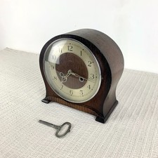 Orologio A Pendolo Inglese Smiths Funzionante Originale Con Chiave di Ricarica