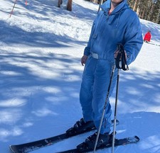 Tuta da sci uomo vintage