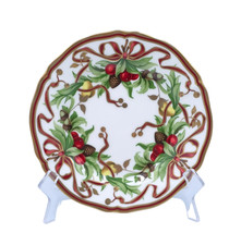 Tiffany & Co TIFFANY HOLIDAY piatto/i insalata/i dessert come nuovo osso Cina Giappone