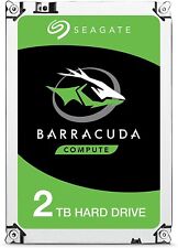 Seagate Barracuda 2TB Hard Disk Interno 3.5” HDD PC 7200 RPM SATA ST2000DM008