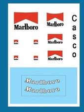 Decal marlboro casco - decal,