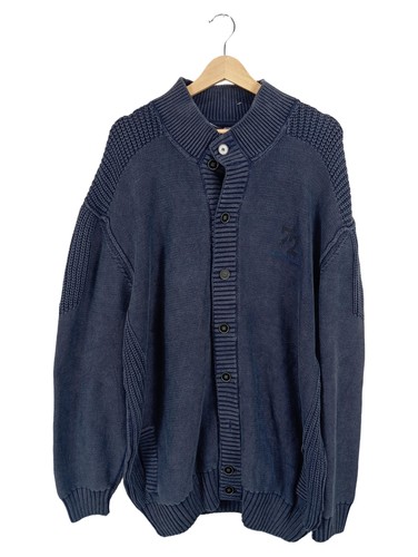 Cardigan uomo blu - cardigan, cotone