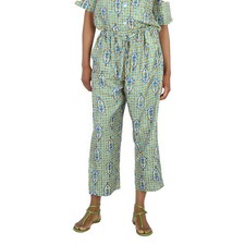 Pantalone Palazzo La Double J Santachiara Modello Geometrico, Taglia M/L