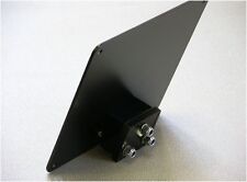 PORTA TARGA NERO INCLINATO STAFFA HARLEY SPORTSTER DYNA SOFTAIL CHOPPER