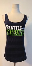 New Seattle Seahawks sz S Sleepwear Tank Top blue NFL shirt 2882