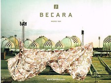 PUBLICITE ADVERTISING   2006   BECARA   tissus MADRID 1964