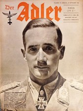 Rivista del Ministero Germanico dell'Aeronautica - Der Adler N. 19 - 1942 It.
