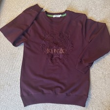 Felpa girocollo Kenzo bordeaux