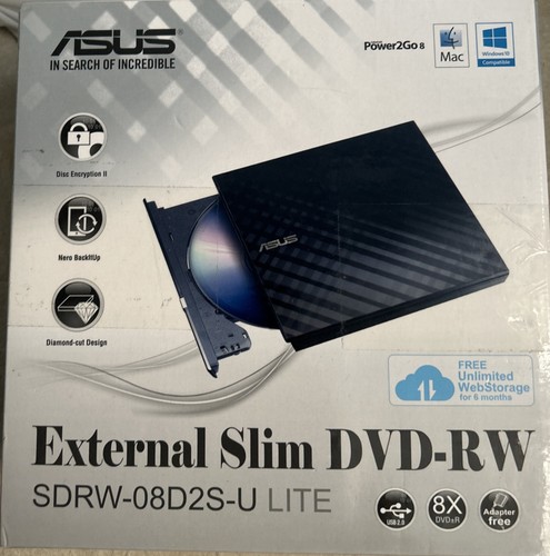 Asus sdrw 08d2s - asus, sdrw-08d2s-u