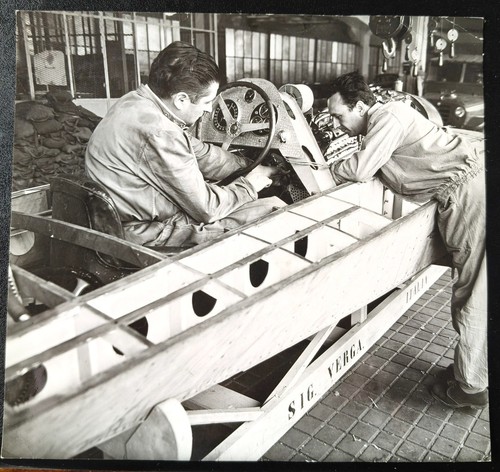 Foto originale meccanici al - -,