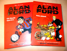 n° 2 I CLASSICI DEL FUMETTO DI REPUBBLICA  ALAN FORD N°3+N°4 PERFETTI