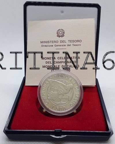 Italia 500 lire - argento, 1990