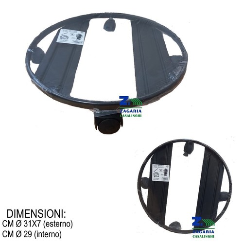 Carrello porta piante per vaso - porta,