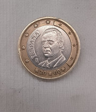 Moneta RARA 1 EURO RARA SPAGNA 2000