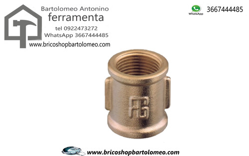 Manicotto ottone filettato - ottone,