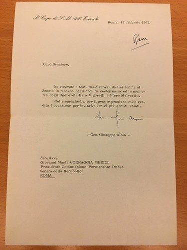 Lettera firmata giuseppe - lettera,