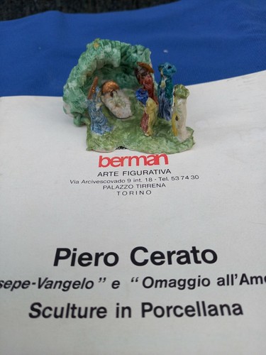 Presepio porcellana - presepio, in