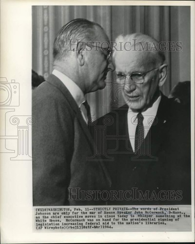 1964 press photo president - 1964,