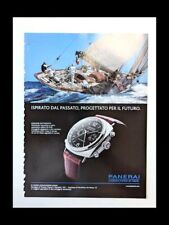 Panerai Radiomir Rattrappante Pubblicità Ritaglio 2007 20,5x27,5 cm