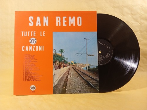 Sanremo italdisc lp - sanremo, lp-