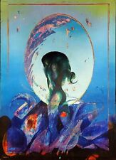 "Sulle onde" - 1993 - olio su