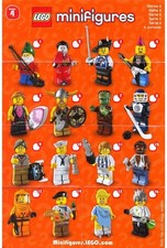 Lego Serie 4 Minifigure da