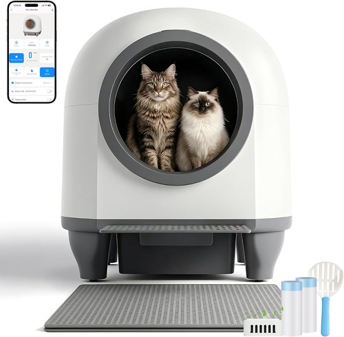 Lettiera gatto autopulente con - autopulente,